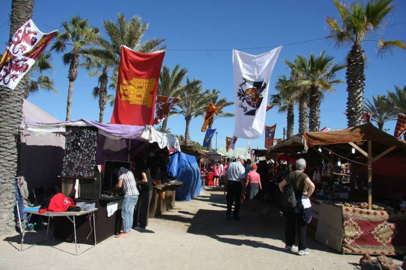 Feria medieval en la Playa de Las Arenas del 17 al 20 de septiembre