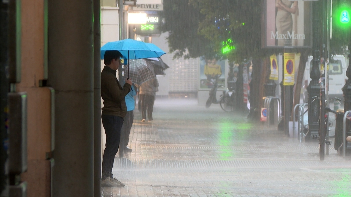 Segunda Es-Alert por lluvias en zona naranja de Valencia y alrededores