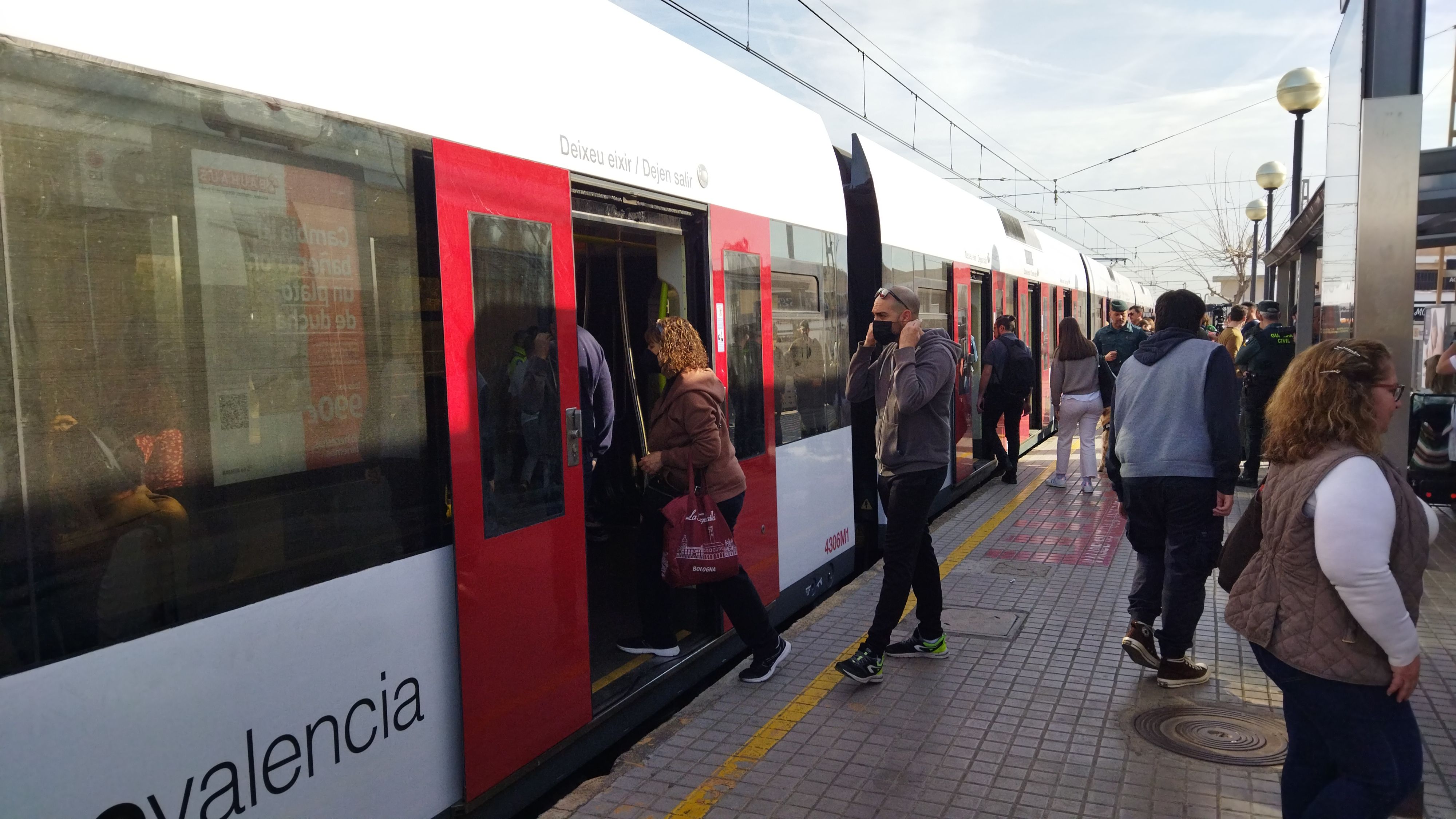 Metrovalencia y demás ofrecen servicio gratuito el 22 de septiembre
