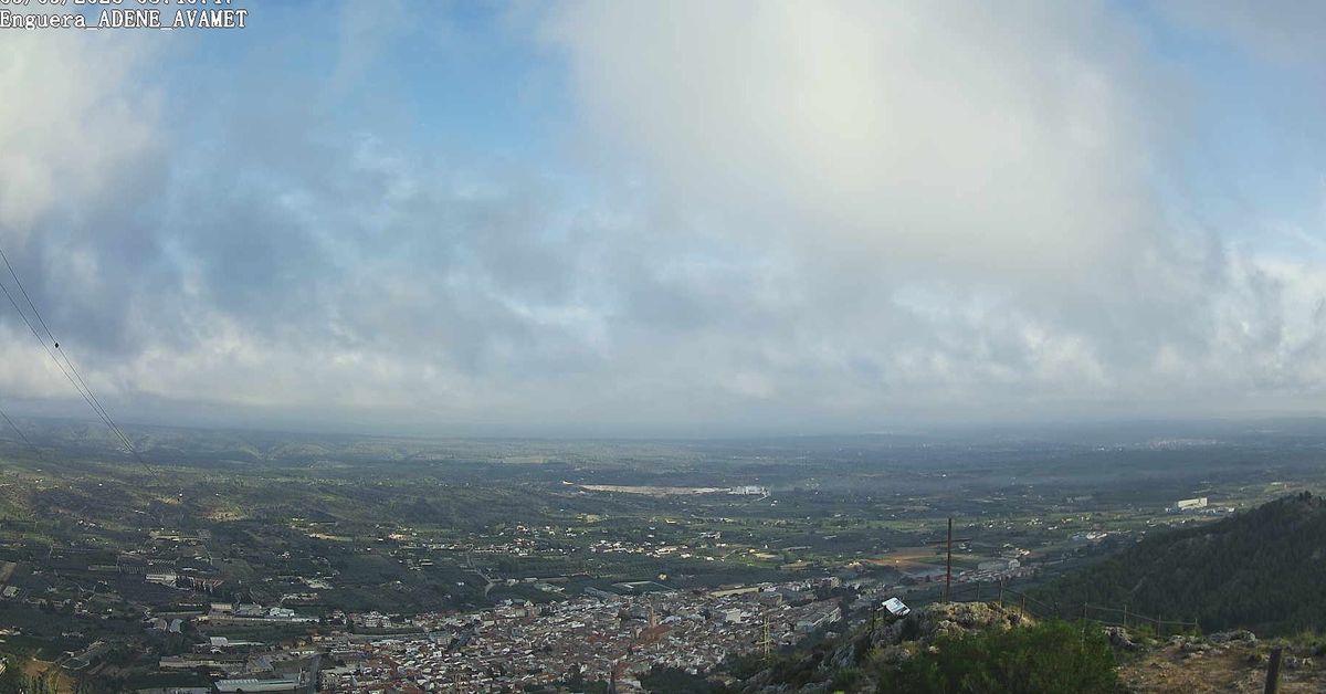 Lluvias intensas y tormentas en la costa valenciana: alerta naranja y riesgo