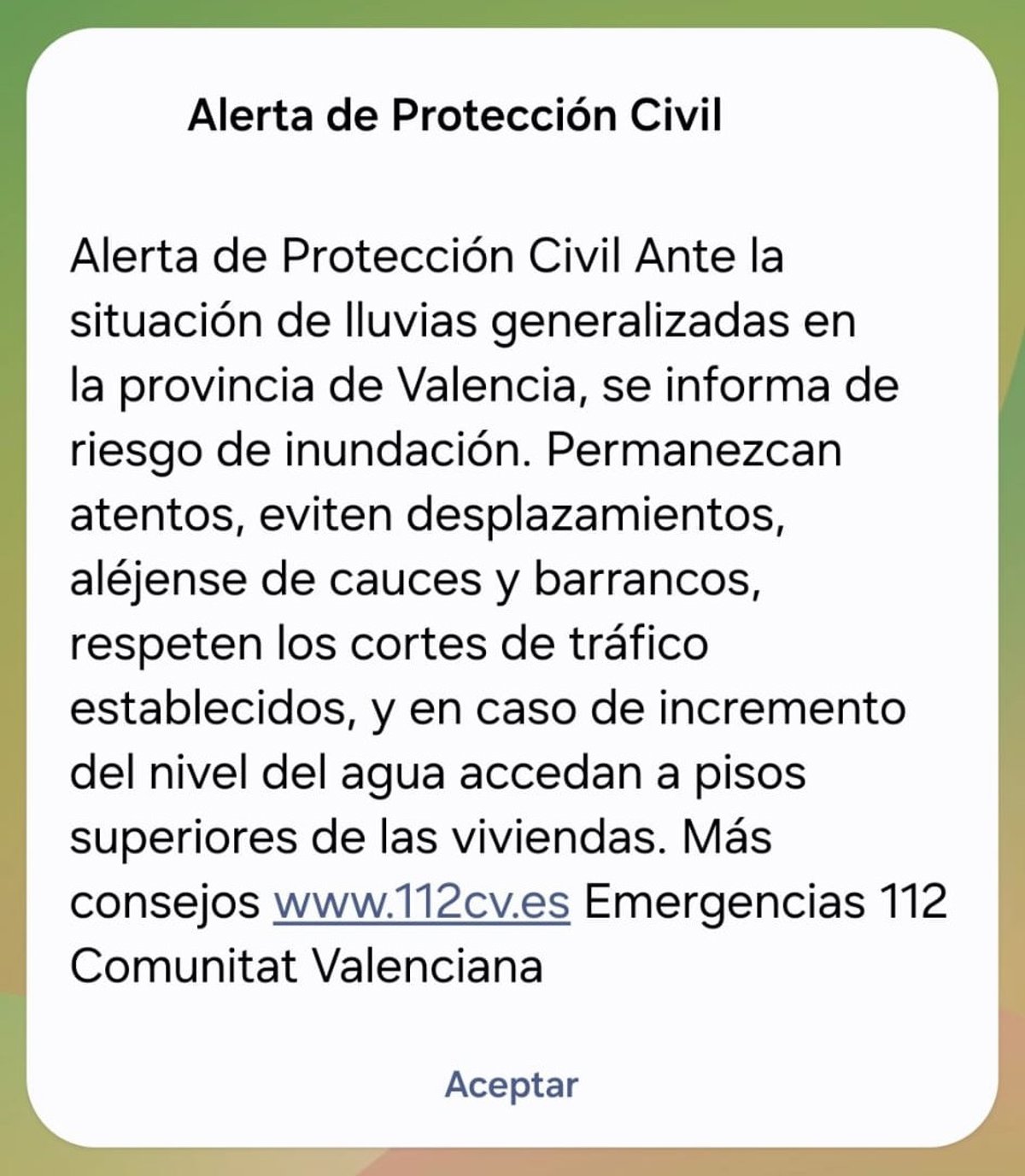 Alerta de inundación en el litoral valenciano: qué debes saber