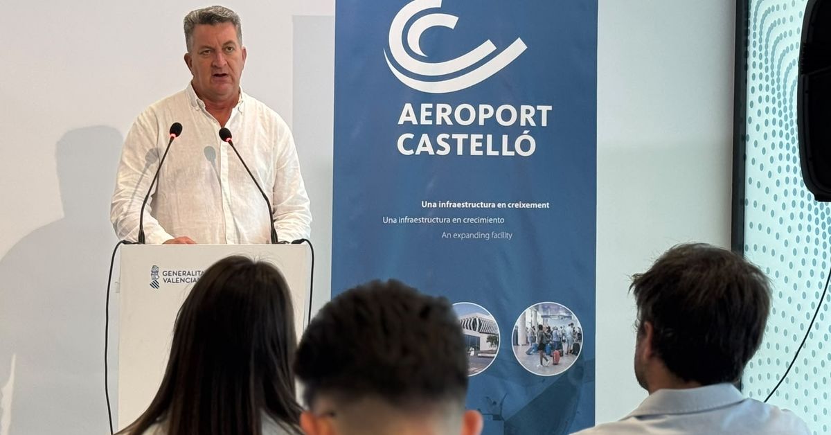 Castelló supera 50.000 pasajeros en agosto y anuncia más vuelos a Baleares