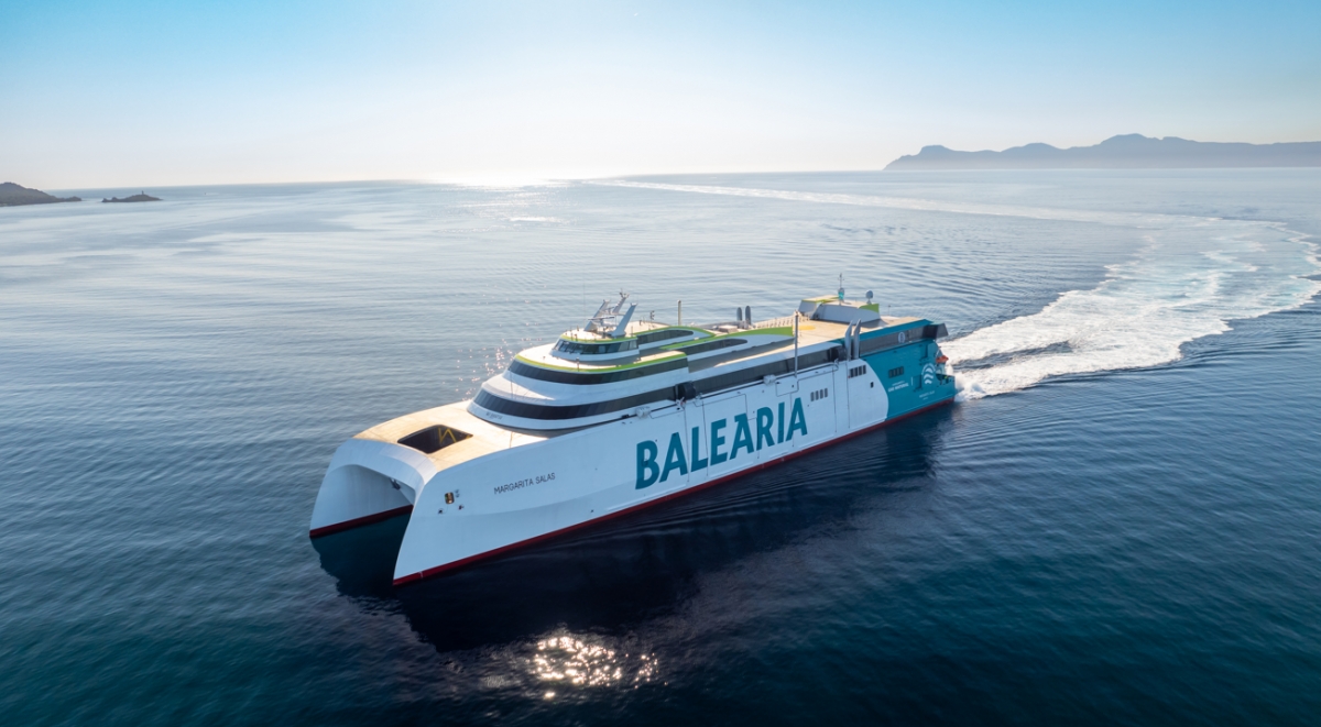 Baleària avanza con su nueva terminal de pasajeros en el Puerto de Valencia