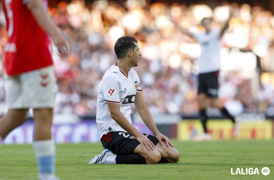 Valencia CF empata 0-0 contra Celta en su debut