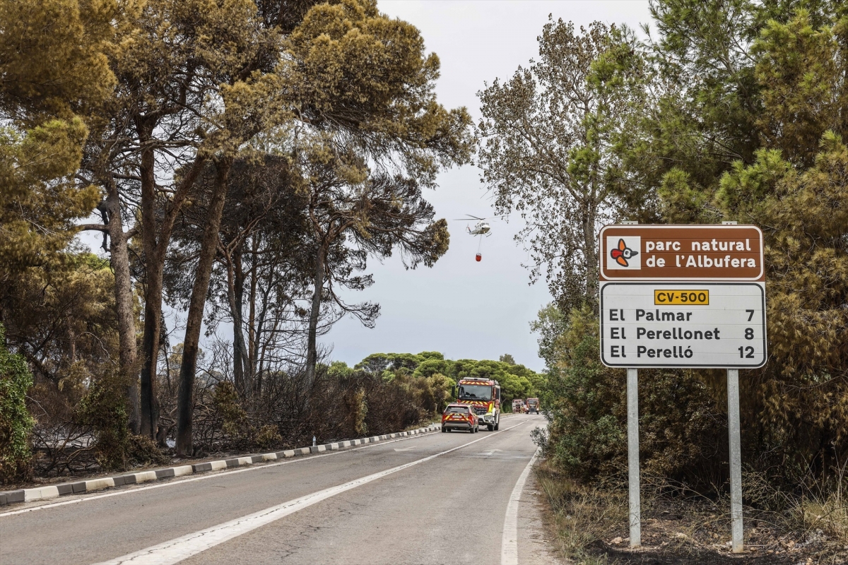 Corte de la CV-500 en El Saler: vías alternativas y restricciones