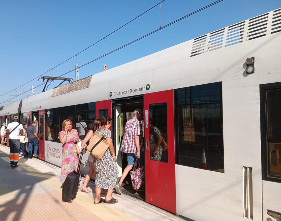 Metrovalencia vuelve al horario normal el 1 de septiembre