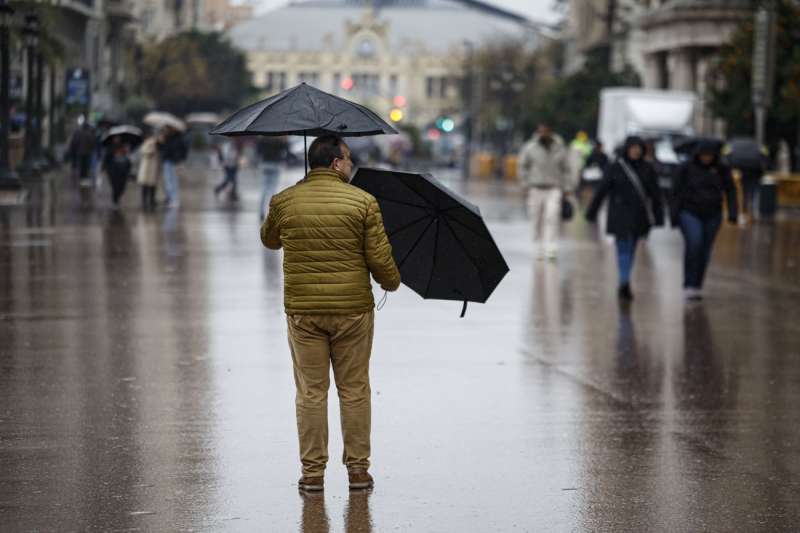 Aviso naranja en Alicante y amarillo en Valencia: tormentas y granizo