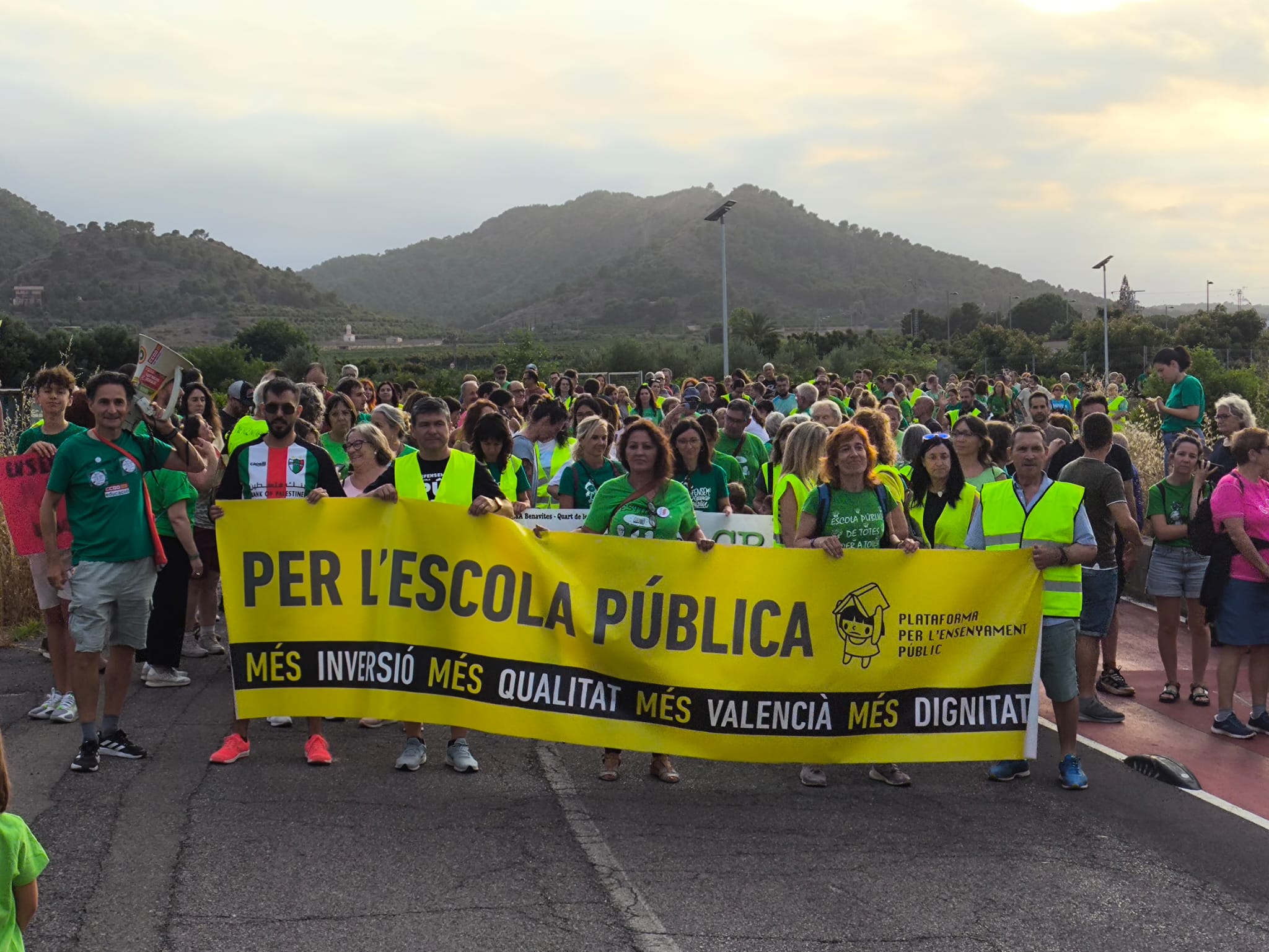 CCOO advierte de conflicto escolar en el Camp de Morvedre y anuncia protestas