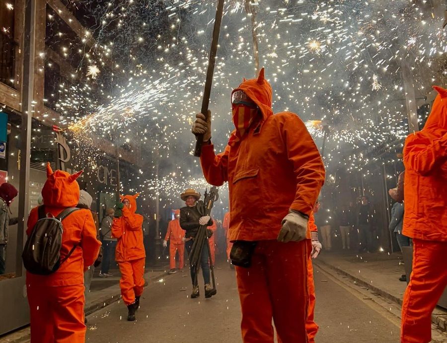 Correfoc y castillo de fuego cierran la Feria de Julio 2026
