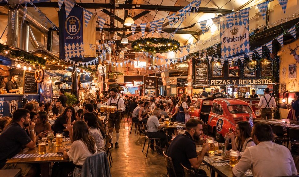Oktoberfest 2026 llega al Garaje Foodie: cerveza, comida y música bávara