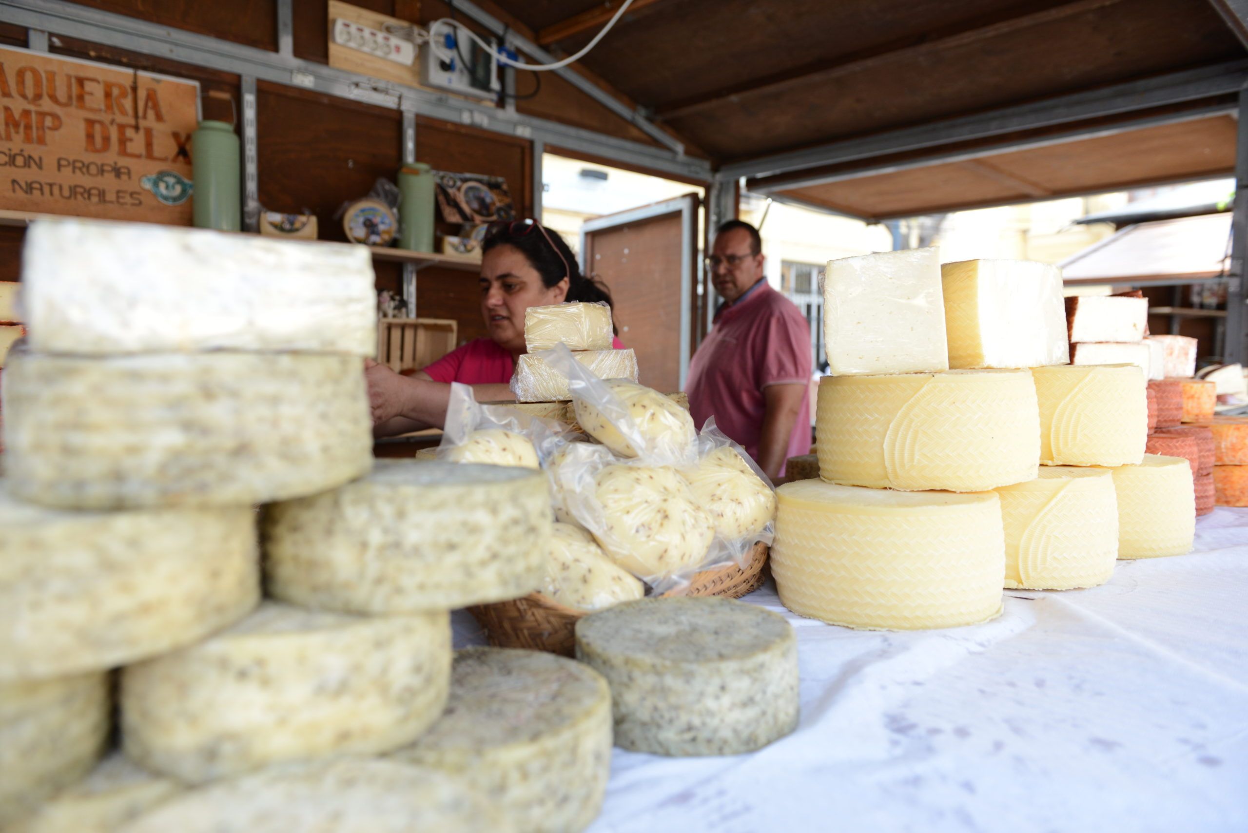 Feria del Queso vuelve a Valencia: más de 200 tipos y música en directo
