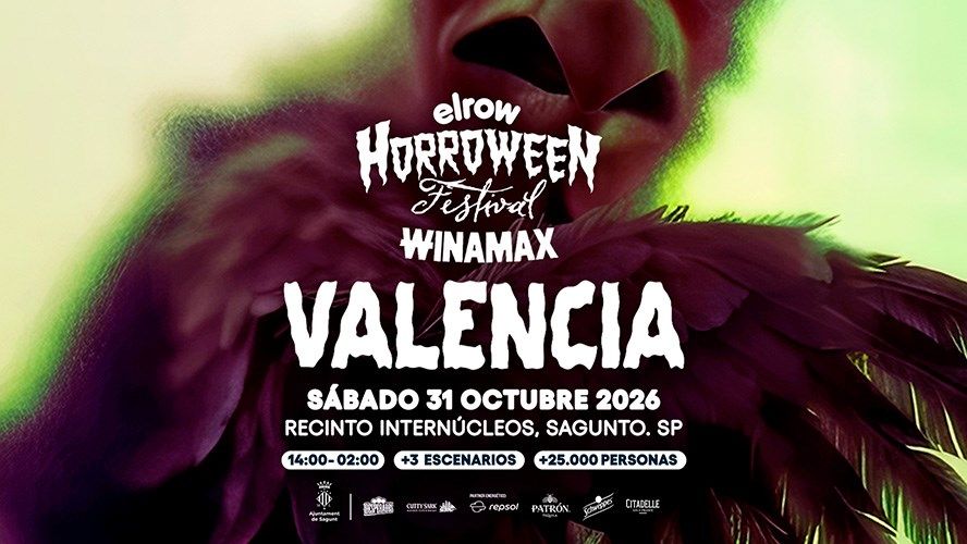Elrow lleva su Horroween a Sagunto el 31‑octubre: 25 000 plazas y 50 %
